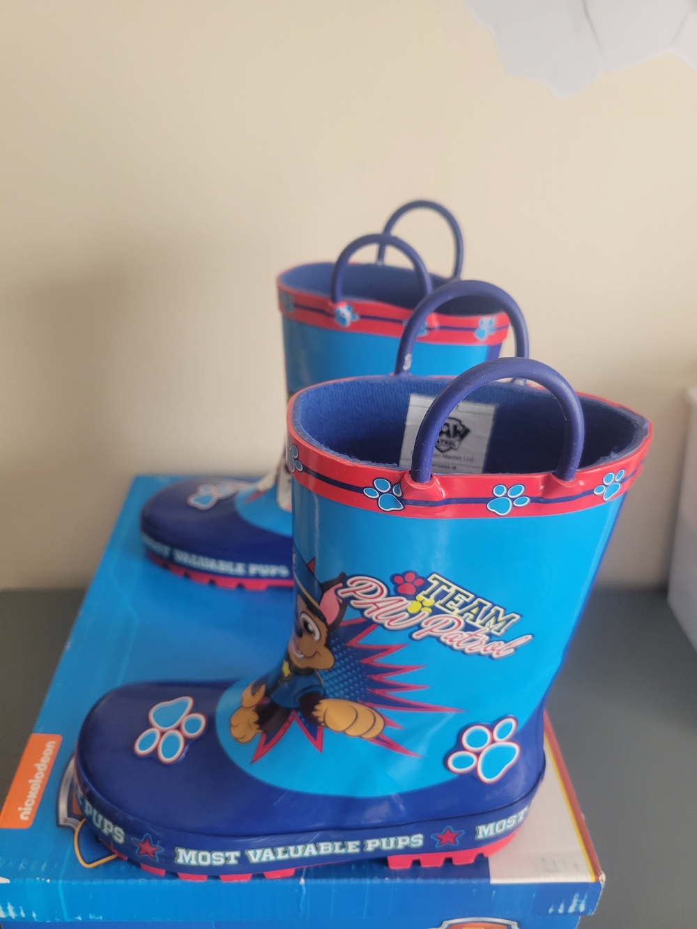 PAW Patrol Team Paw Patrol Blue Kids Rain Boots